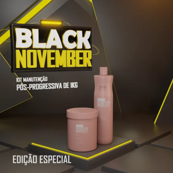 Black Friday - Kit Manutenção Pós-Progressiva 1Kg - Fashion Gold