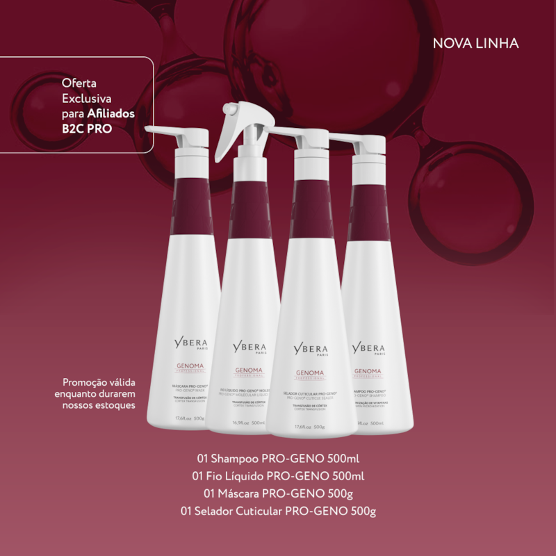 Linha genoma Ybera Paris