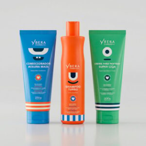 kit cronograma para crianças Ybera Fashion Gold